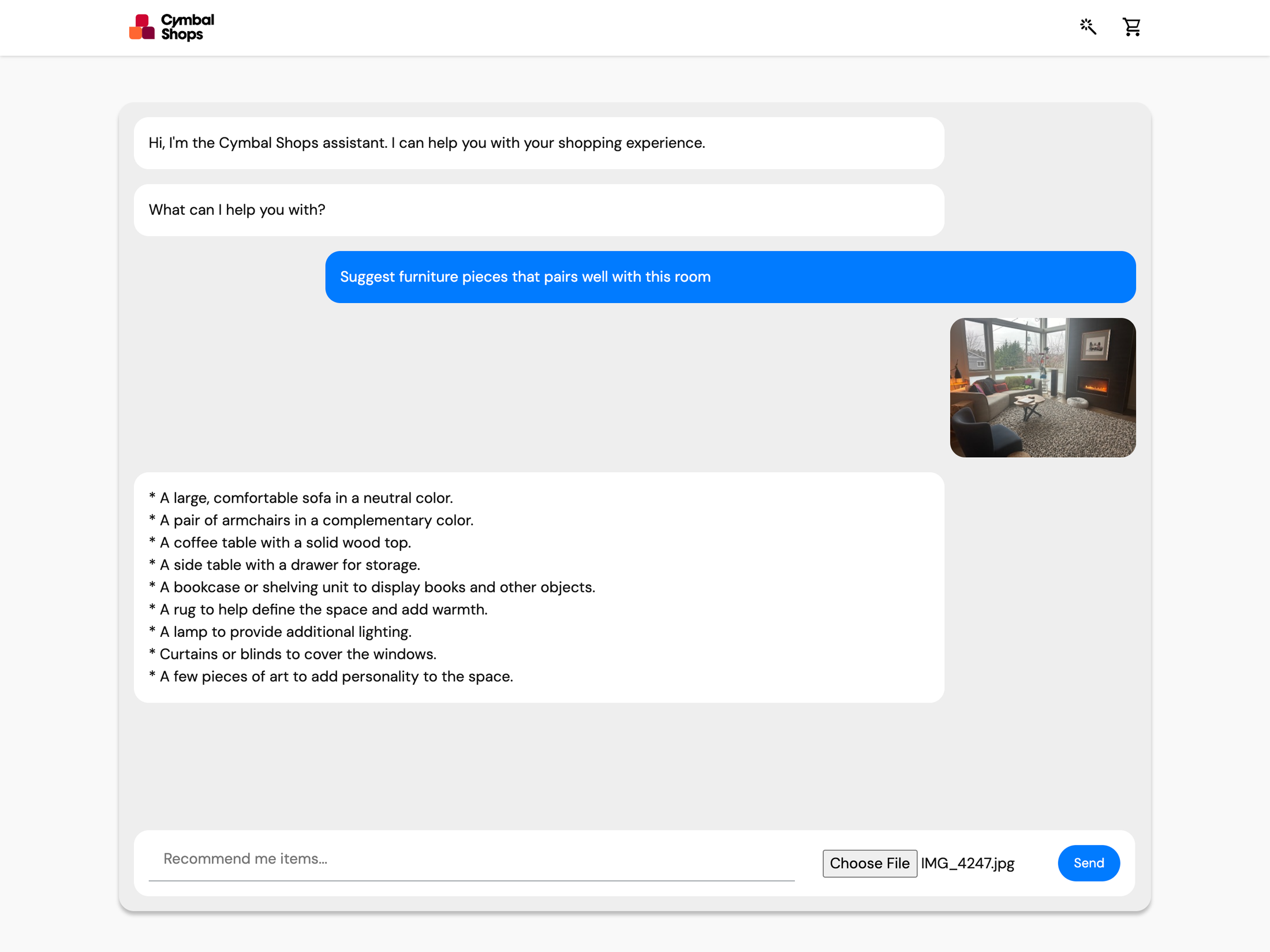 利用Gemini和RAG的線上購物演示，提升購物體驗