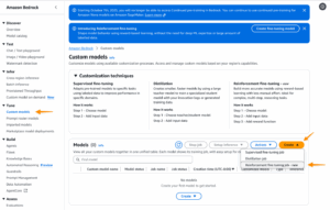 AWS Reinforcement Fine-Tuning